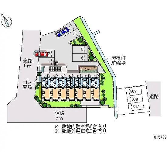 ★手数料０円★町田市小山町　月極駐車場（LP）